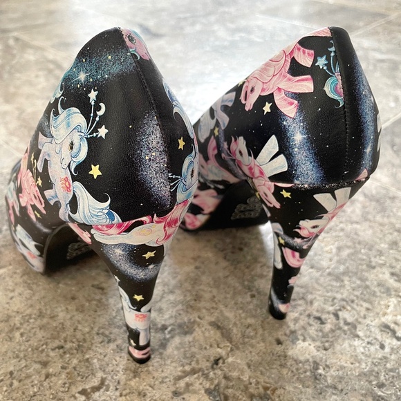 Women's Iron Fist My Little Pony Peep Toe Pumps | Size 8 - Picture 8 of 12